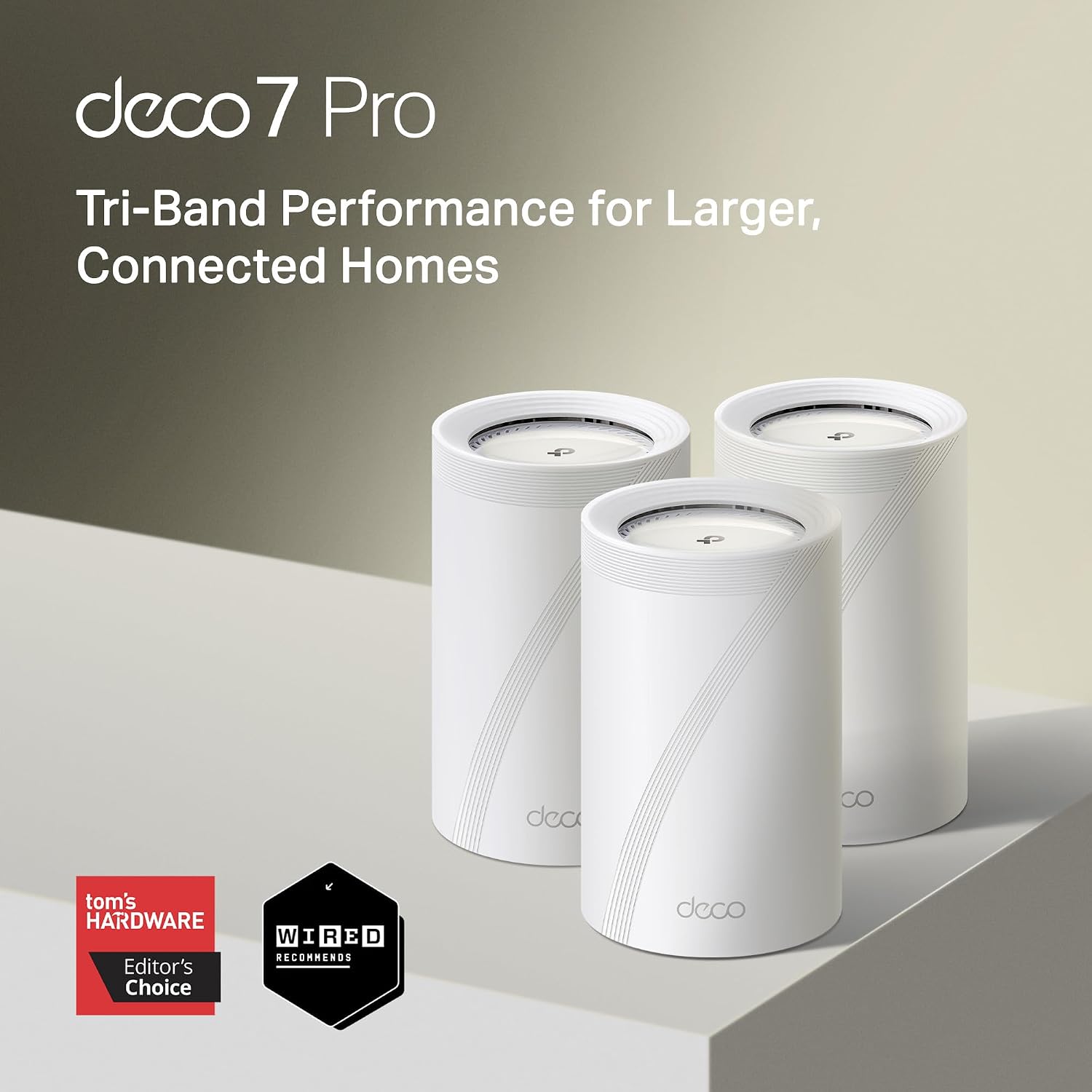 Detalle 2 de TP-Link Deco 7 Pro Mesh 8100 ft