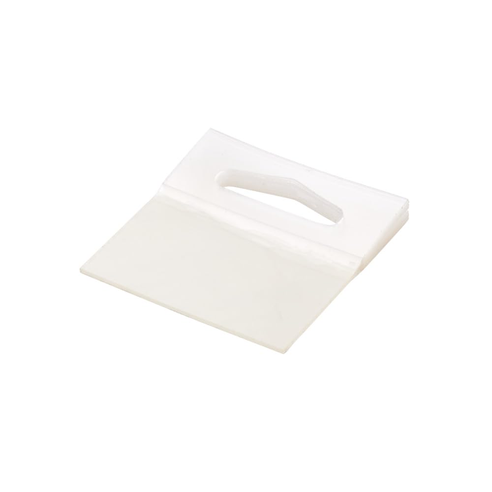 Detalle 2 de 3M 1075 Hang Tab – Clear, Pack of 500 (50.8mm x 50.8mm)