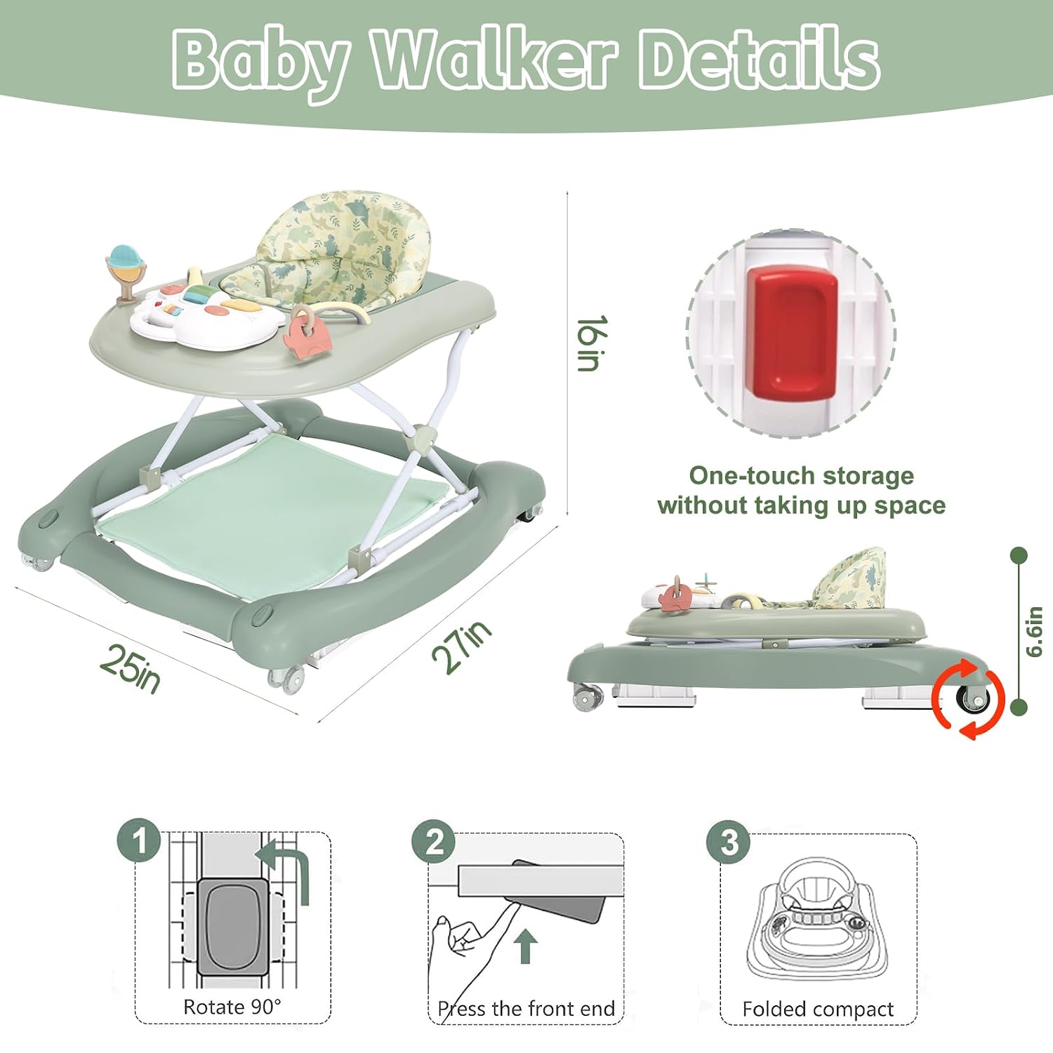 Thumbnail 6 de 5-in-1 Baby Walker 6-18 Months