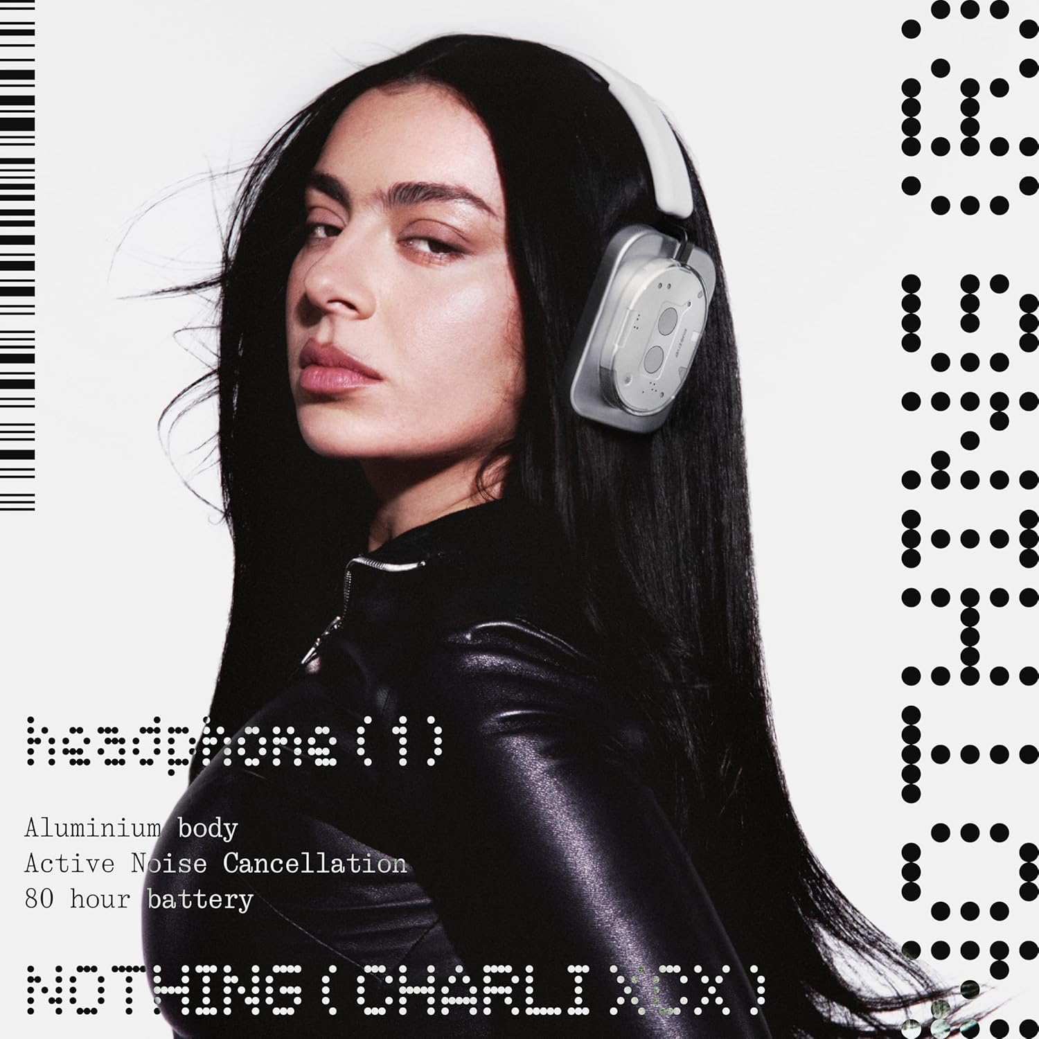 Detalle 2 de Nothing Ear (1) over-ear ANC headphones 80 hours