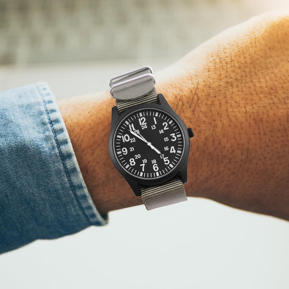 Thumbnail 6 de Vicloon Herren Uhr 45 mm reloj analógico