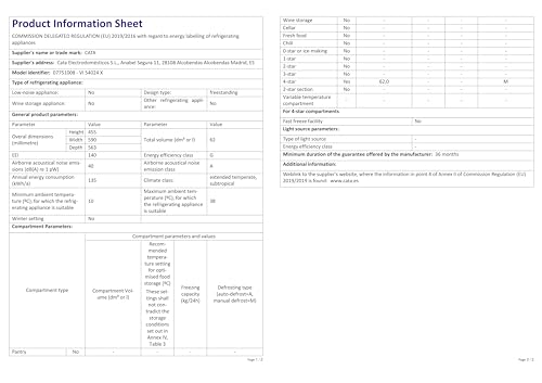 Thumbnail 20 de Cata VI 54024 X vinoteca 28 botellas, 60 cm