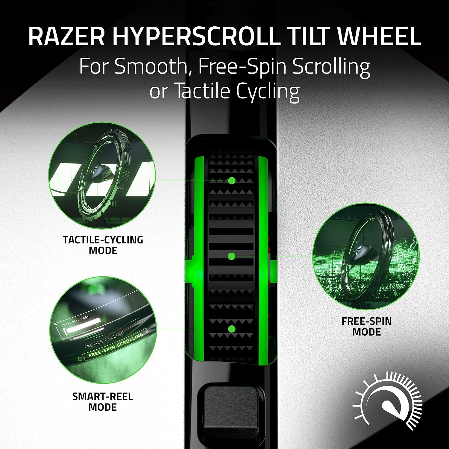 Detalle de Razer Basilisk V3 (Wired) – Customisable Ergonomic Gaming Mouse
