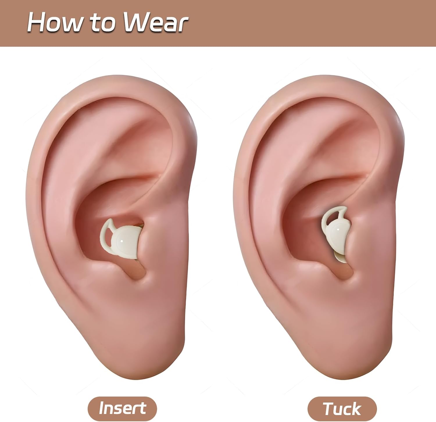 Thumbnail 6 de esonstyle Invisible Sleep Headphones: Comfortable Sleep Earbuds for Side Sleepers