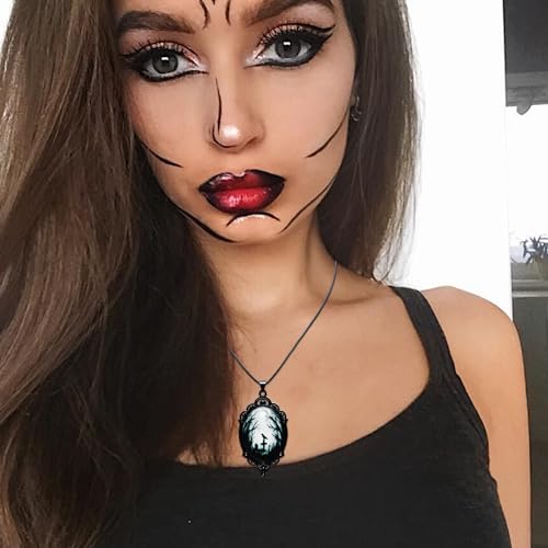 Thumbnail 3 de DAYANEY Gothic Raven Necklace: Versatile Goth Accessory for Halloween & Costume parties
