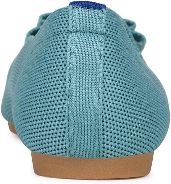 Thumbnail 5 de Frank Mully Loafer Flats für Damen – waschbare Strickstoff-Ballerinas mit Schleifen