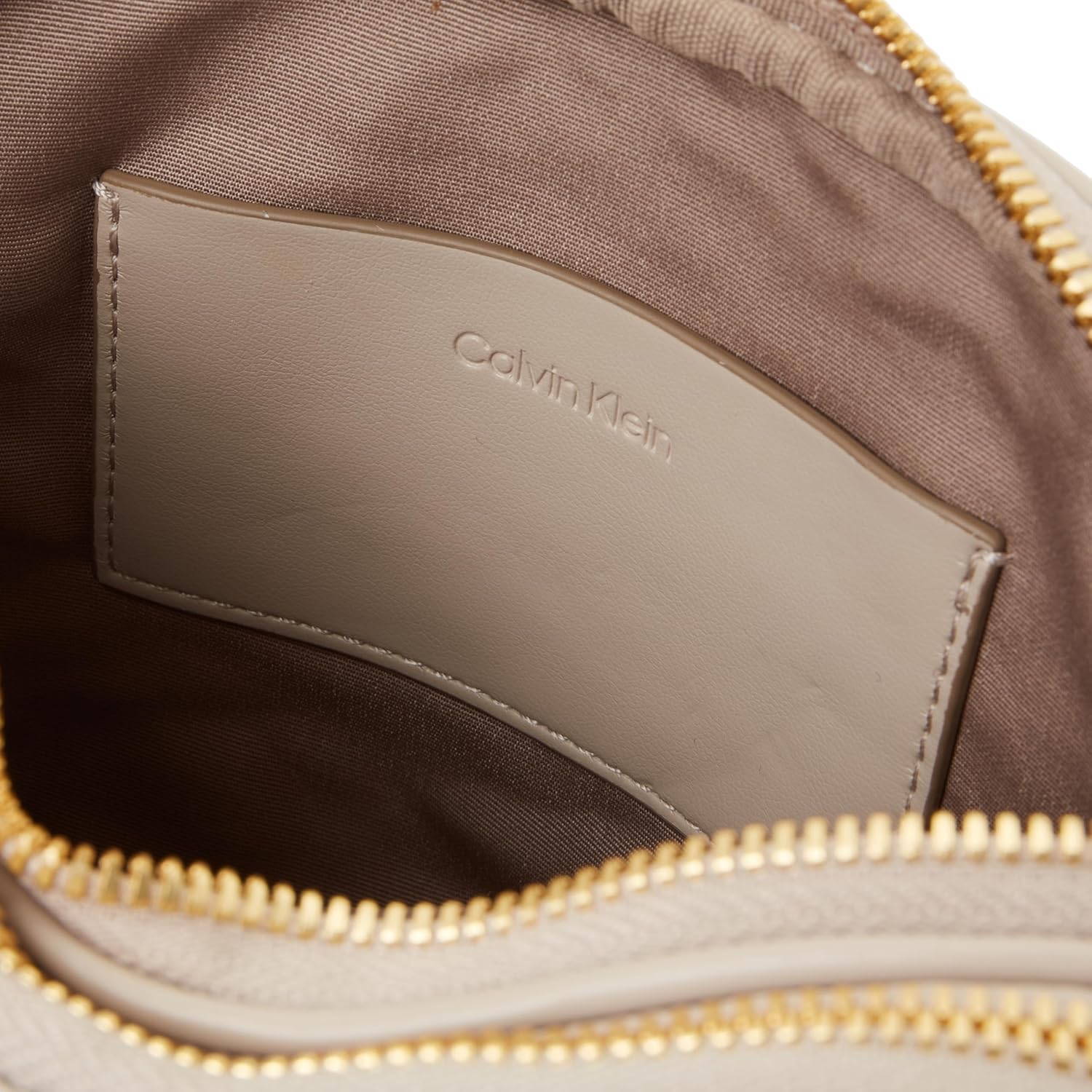 Thumbnail 3 de Calvin Klein Pleated Double Zip Camera Bag LV04F3279G da donna, crossover