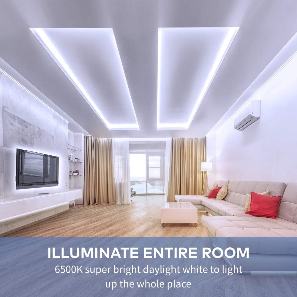 Detalle 2 de Govee H6150 LED Light Strip, 16.4 ft, 6500K Daylight White, Dimmable
