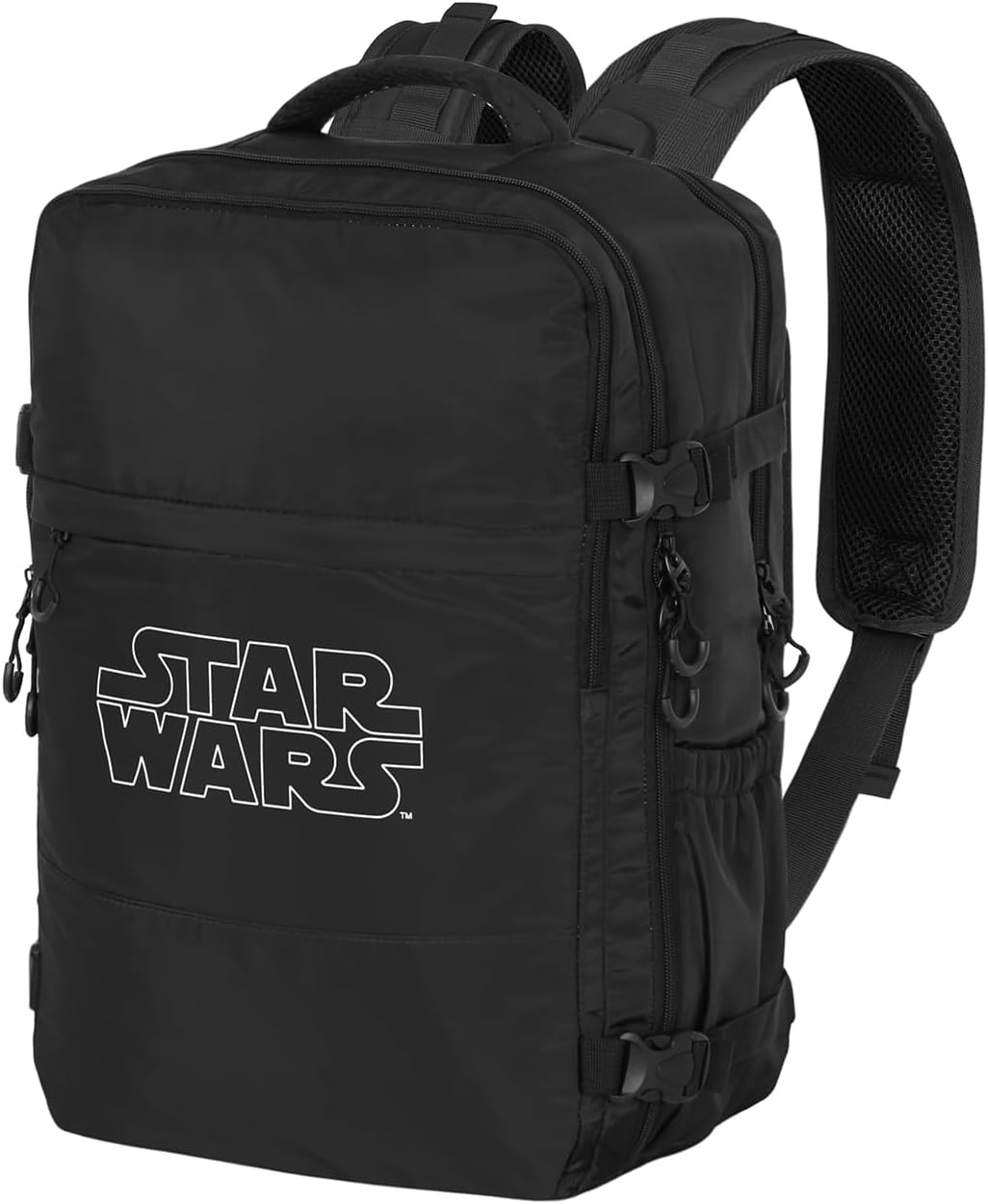 Detalle de Star Wars Logo-Zaino Mercury zaino da viaggio aereo 40x20x25 cm bagaglio a mano 20 L, nero