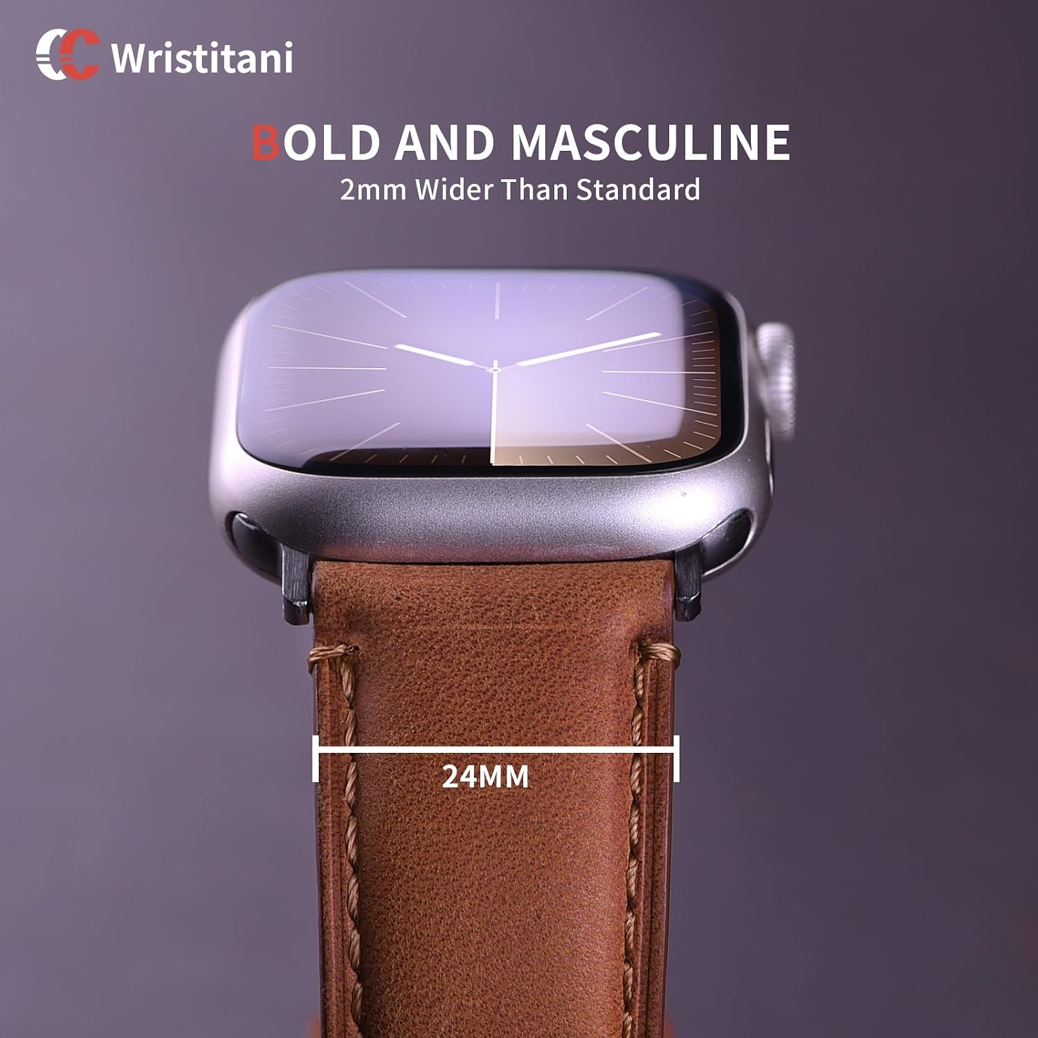 Thumbnail 3 de Wristitani 3 Pezzi Cinturini in Pelle per Apple Watch: compatibilità ampia e stile intramontabile