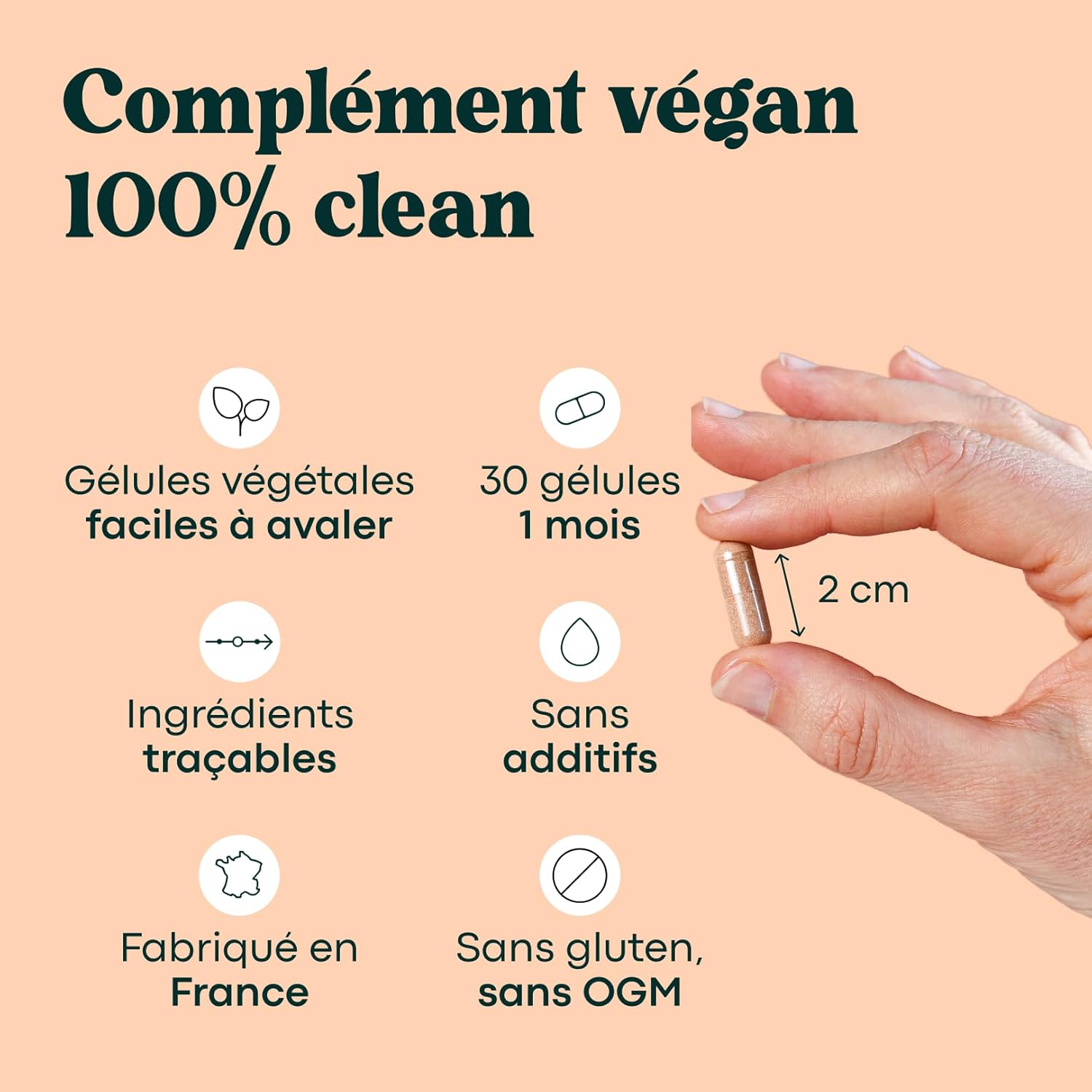 Thumbnail 3 de Essentials by Novoma Safran 30 mg Anti Stress Adulte – 30 gélules vegan