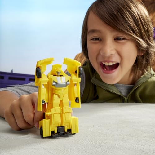 Thumbnail 2 de Transformers EarthSpark Smash Changers Bumblebee — Figura de 1 paso