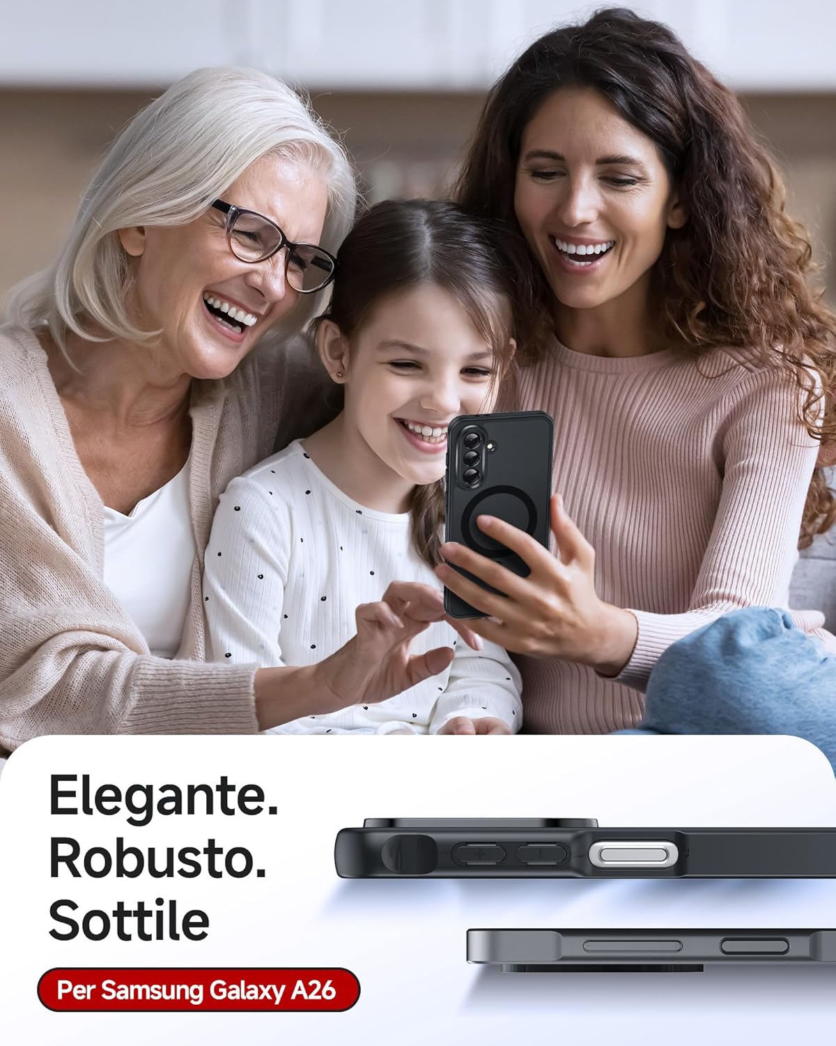 Thumbnail 6 de LeYi Cover magnetica Galaxy A26 5G