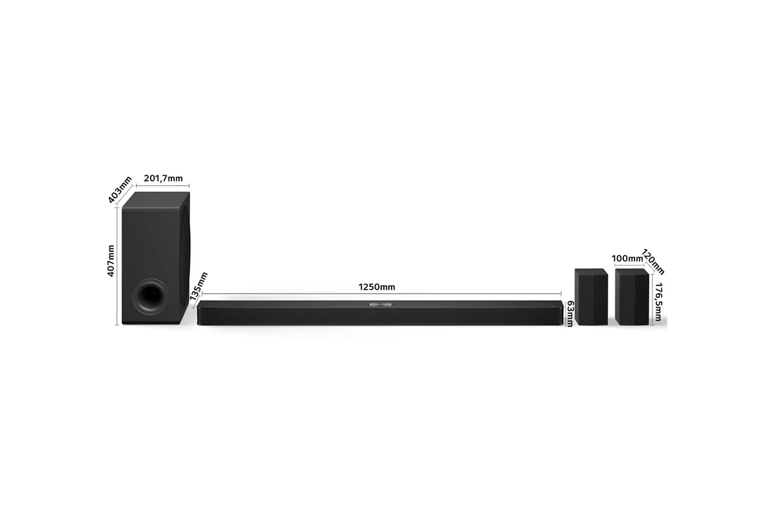 Detalle 2 de LG S90TR 670W Barra de Sonido