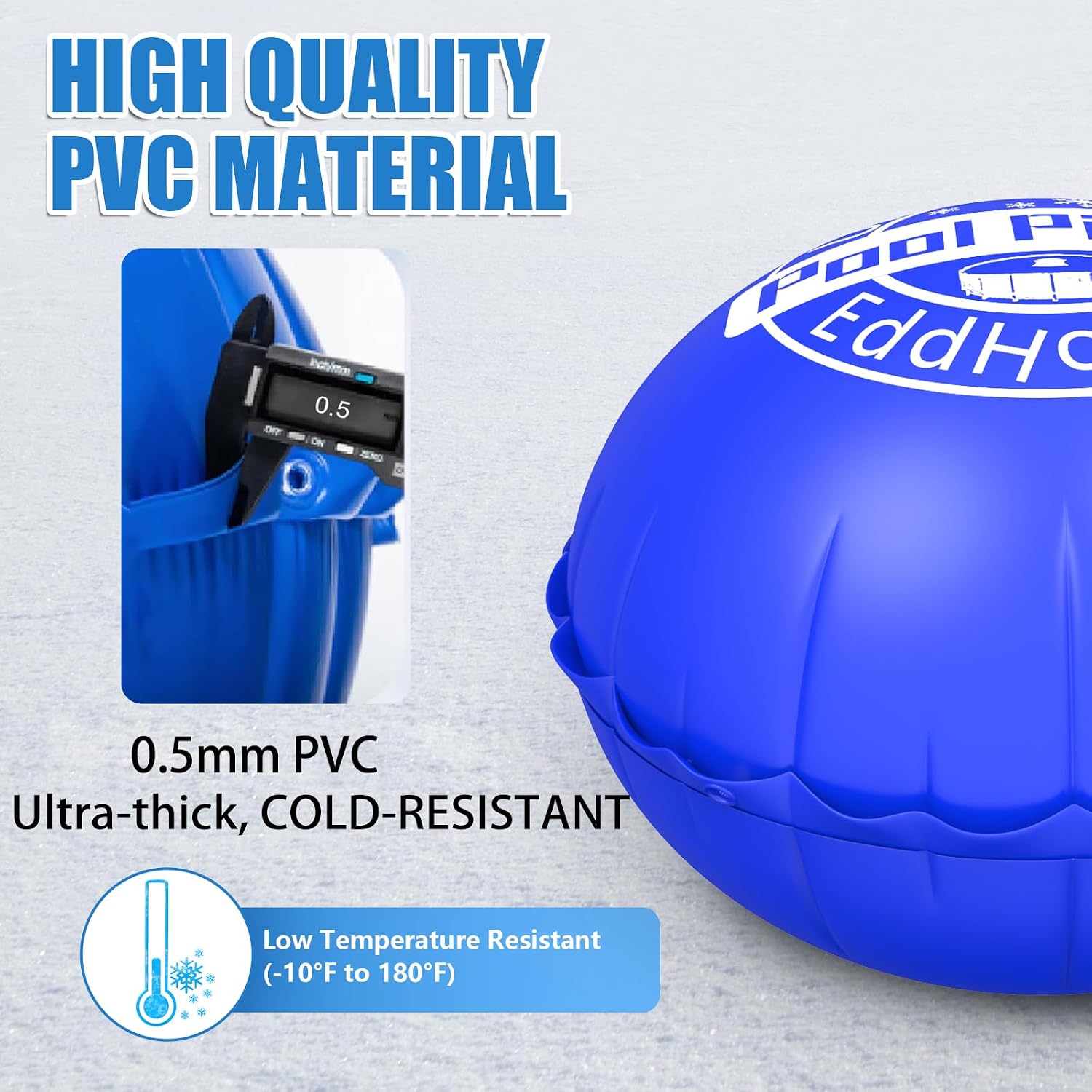 Thumbnail 5 de EddHomes Pool Pillow, 5x5 ft