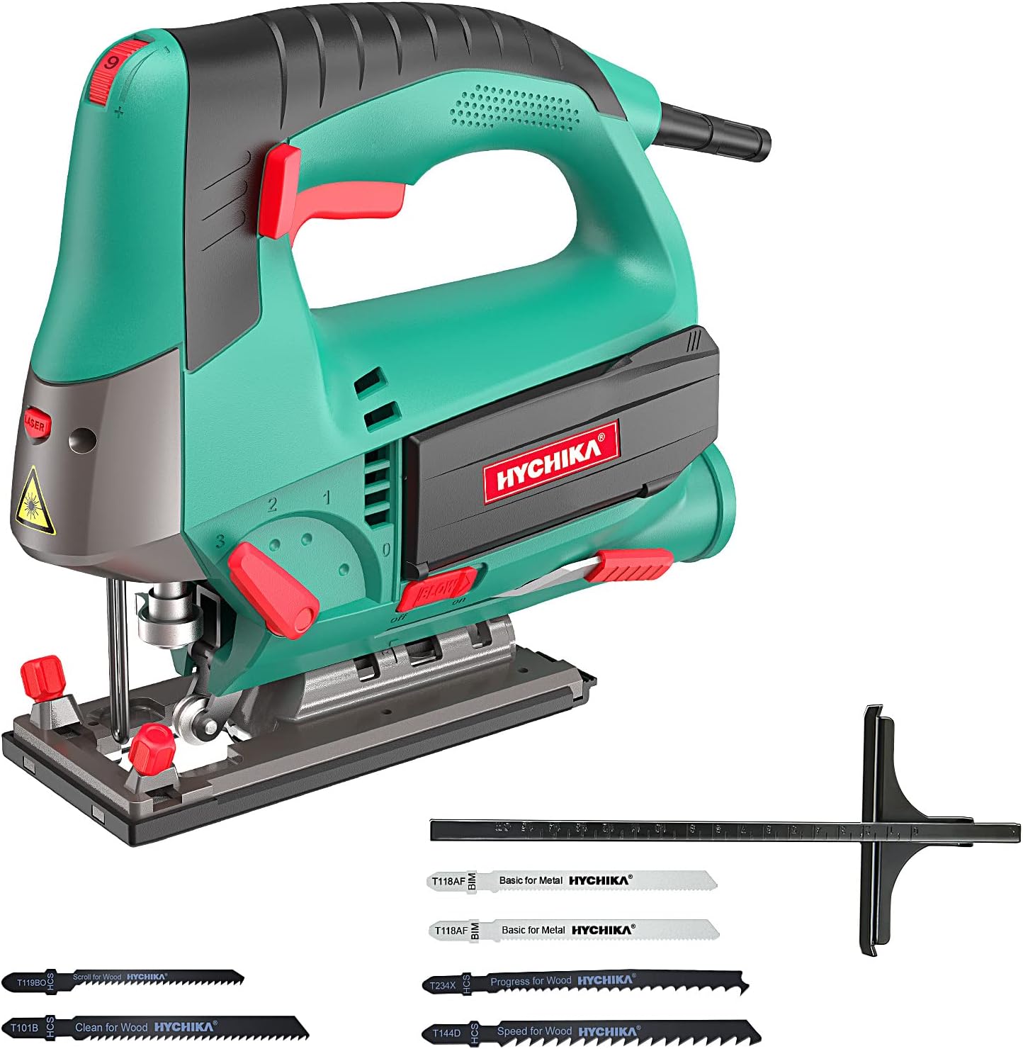 HYCHIKA Seghetto alternativo 800W per legno e metallo