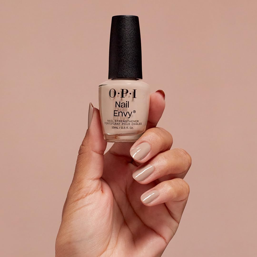 Thumbnail 1 de OPI Nail Envy Double Nude-y : vernis fortifiant coloré pour ongles fragiles et abîmés
