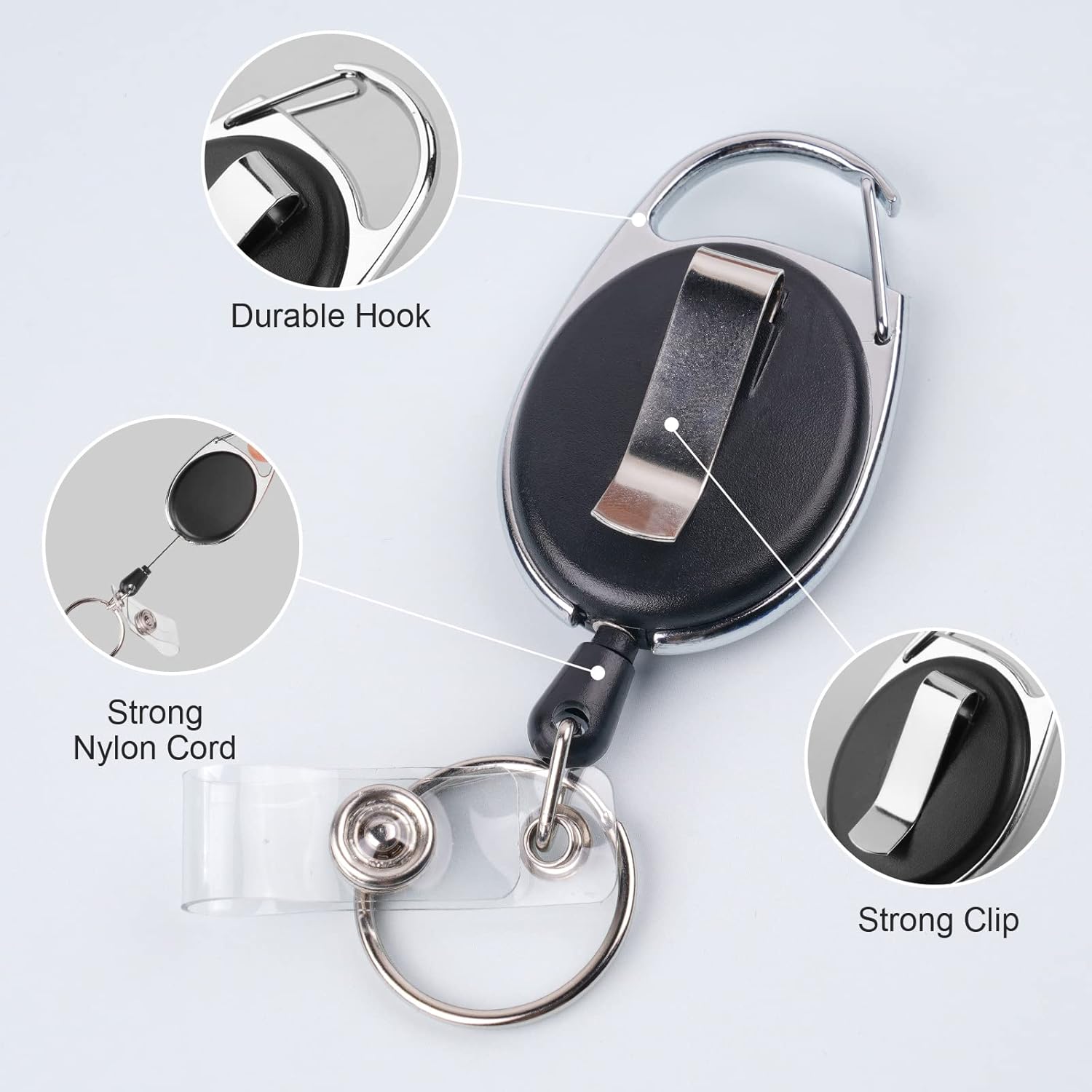 Thumbnail 3 de Vicloon Porta badge orizzontale 92x62 mm 🎫