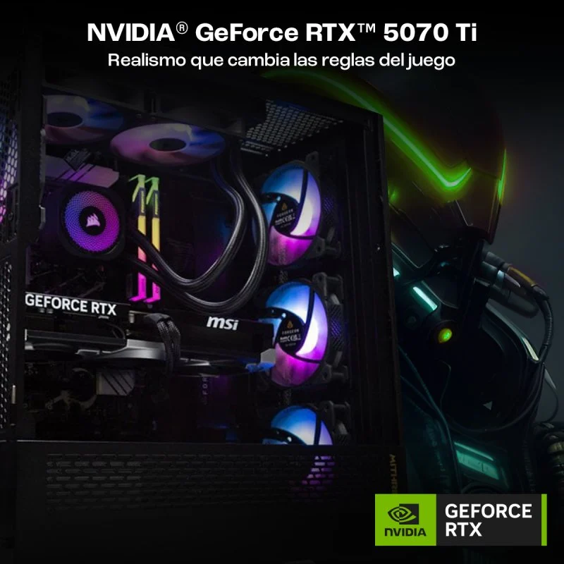 Thumbnail 1 de PcCom Imperial: Intel Core i7-14700KF, 32 GB, 2 TB SSD, RTX 5070 Ti y Windows 11 Home