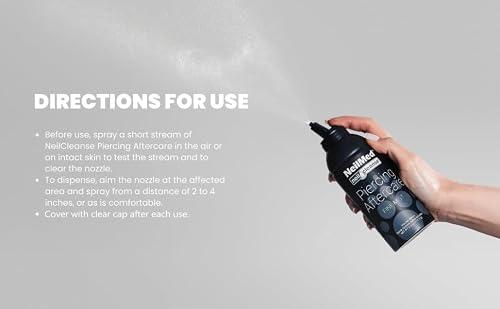 Detalle 2 de NeilMed Neilcleanse Piercing Aftercare, Fine Mist (177.5 g)