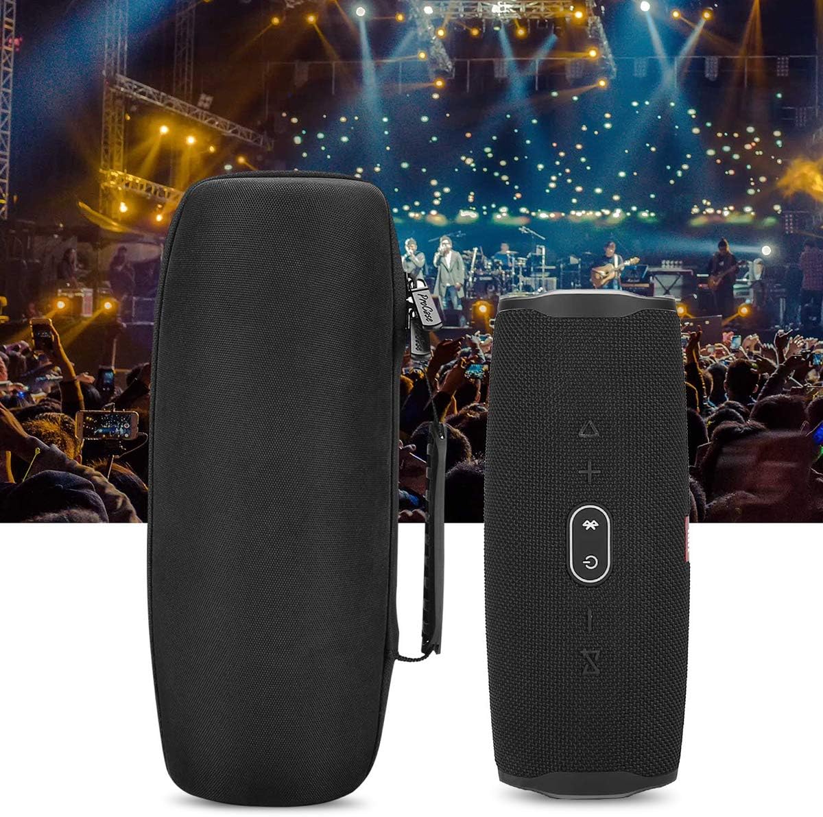 Thumbnail 2 de ProCase EVA-Hartschalenhülle für JBL Charge 4 / Charge 5 (Reise-Tasche) – Schwarz