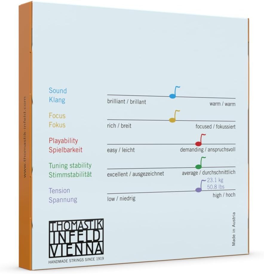 Detalle 2 de Thomastik-Infeld Spirit! SP100 vioolsnaren 4/4, medium