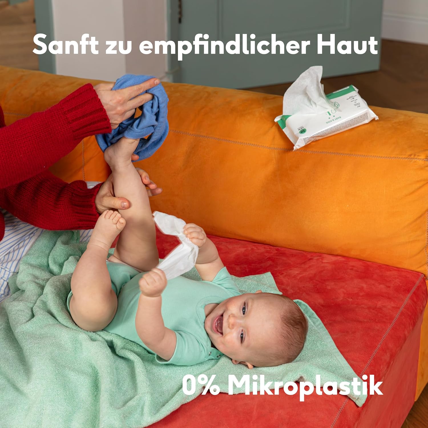 Thumbnail 5 de Naïf Plastikfreie Feuchttücher 864 Stück