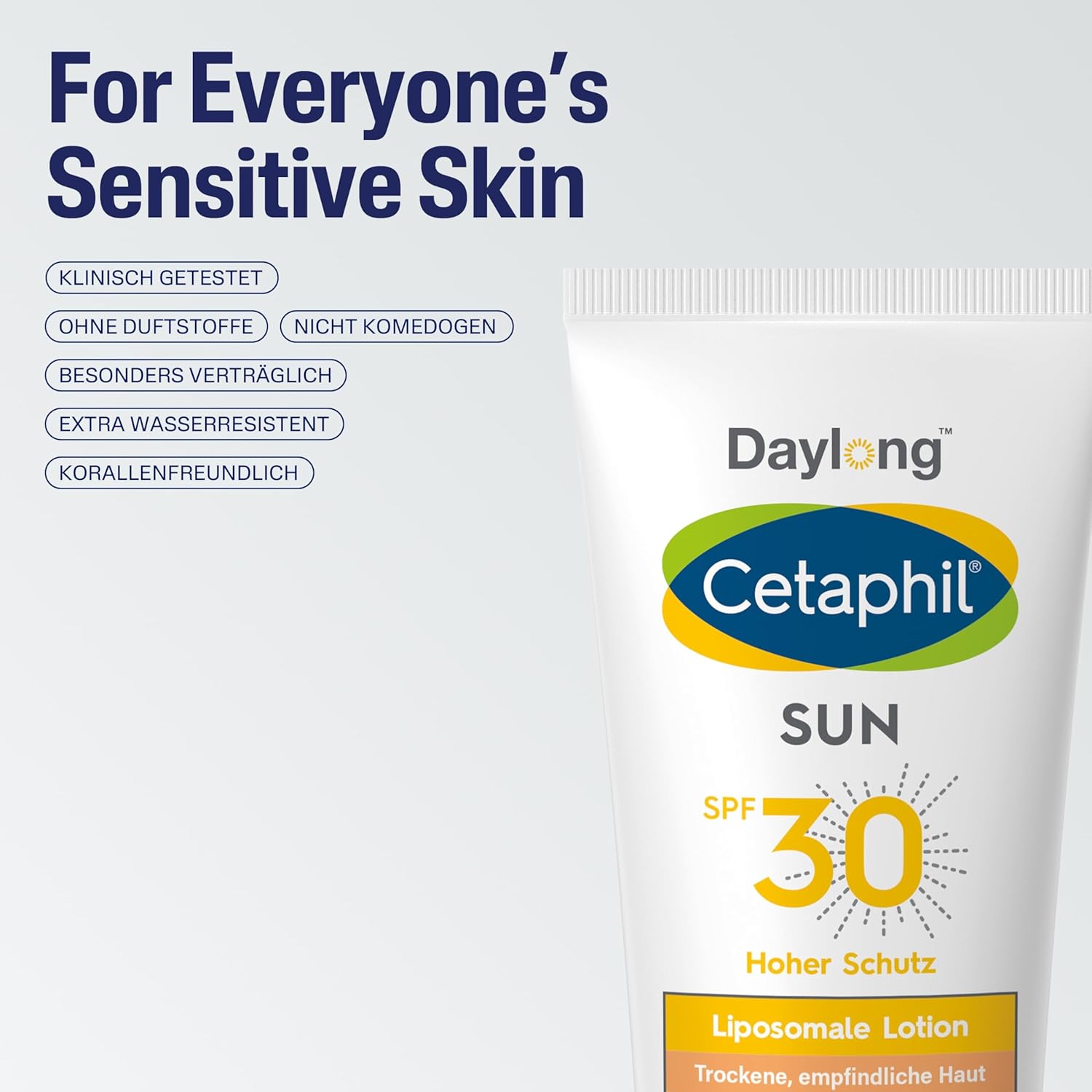 Thumbnail 4 de Cetaphil Sun Liposomale Sonnenlotion SPF 30, 200 ml – Dermatologischer Schutz für trockene und empfindliche Haut