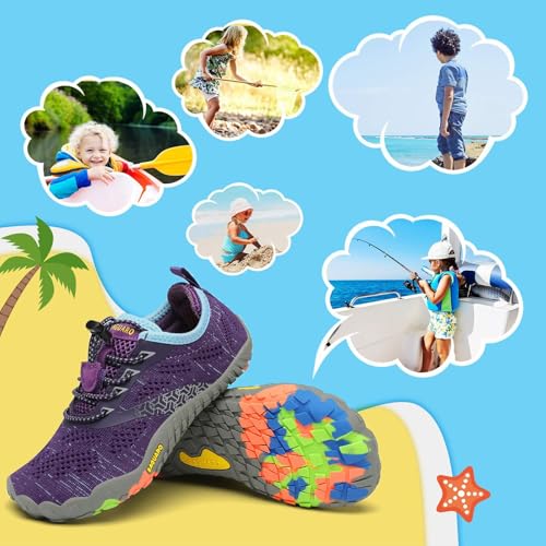 Thumbnail 6 de SAGUARO Zapatillas de Trail para niñas: comodidad barefoot, tracción y transpirabilidad para aventuras al aire libre