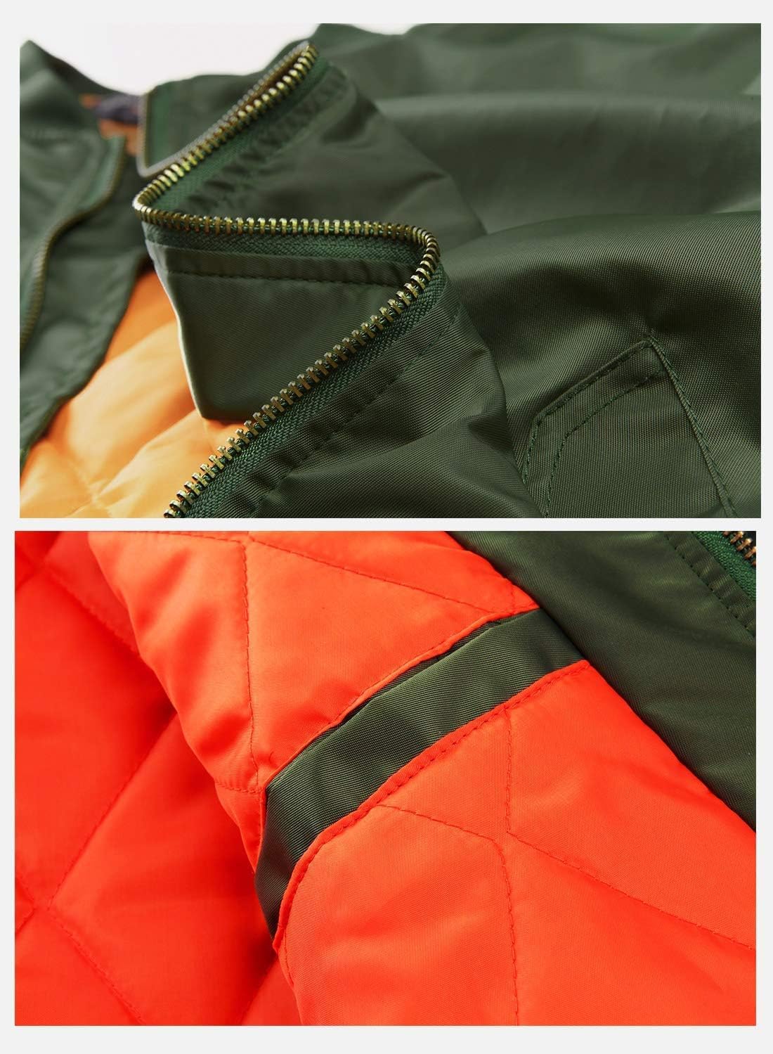 Thumbnail 5 de TACVASEN bomber uomo con zip