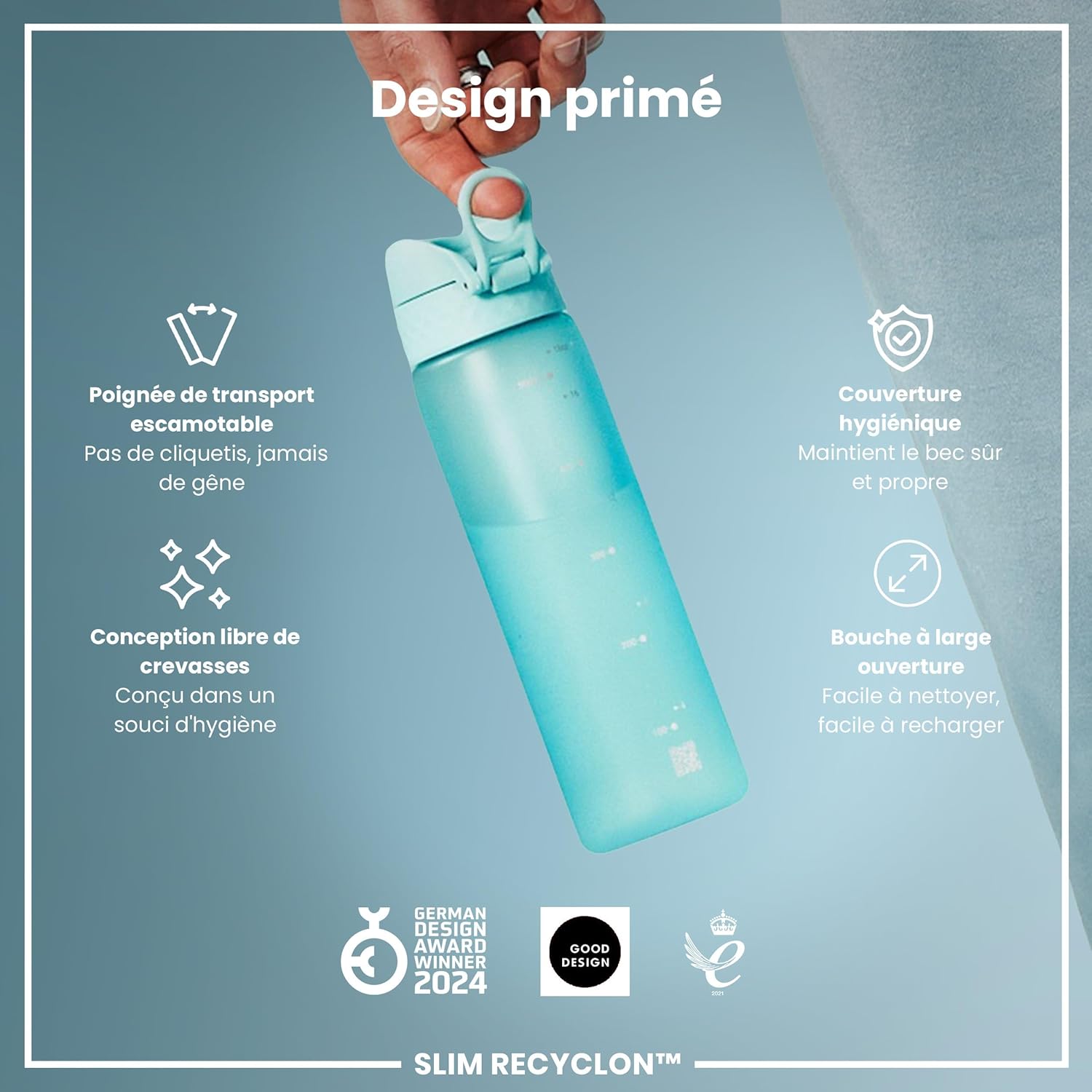Thumbnail 5 de ION8 Gourde 500ml étanche et pratique