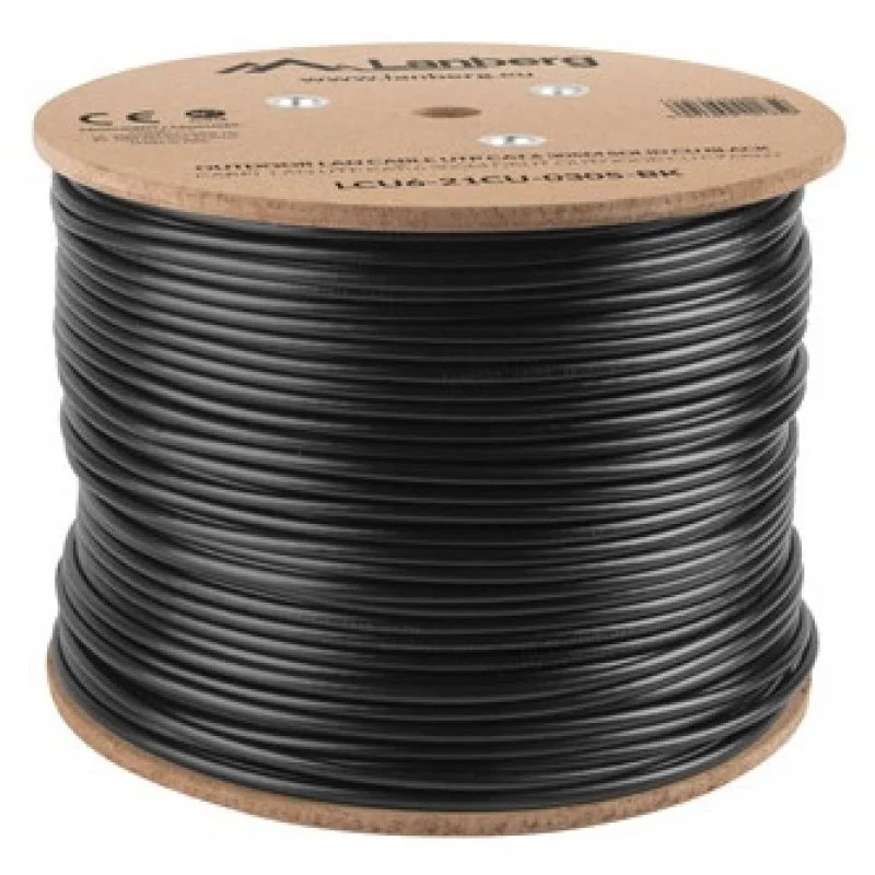 Detalle de lanberg Bobina Cable de Red Cat.5E 305m 📡