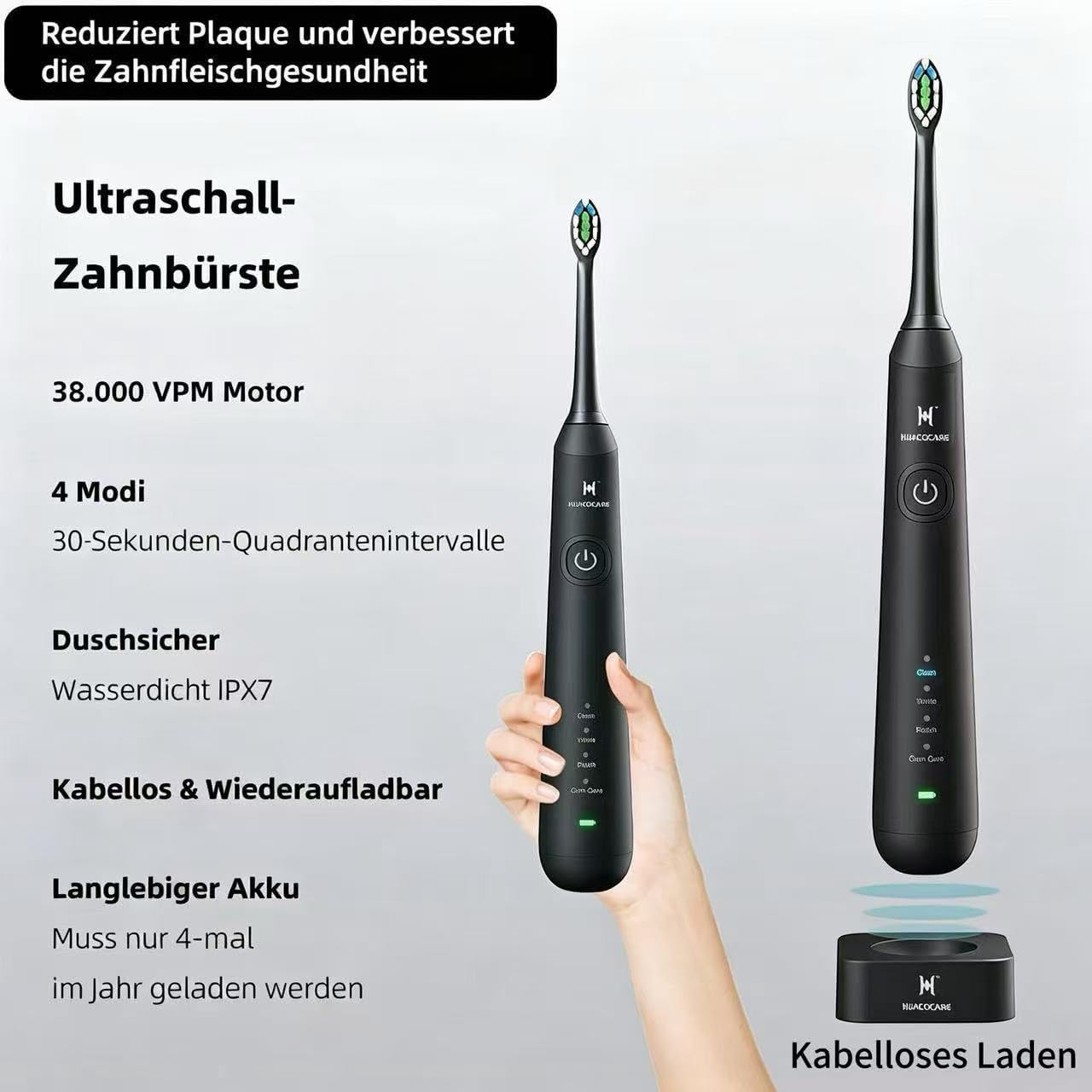 Detalle 2 de HUACO CARE Mundreinigungsset 200 ml 🦷