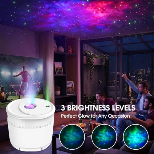 Thumbnail 3 de Immver Galaxy Star Projector Night Light with Nebula & Remote Control