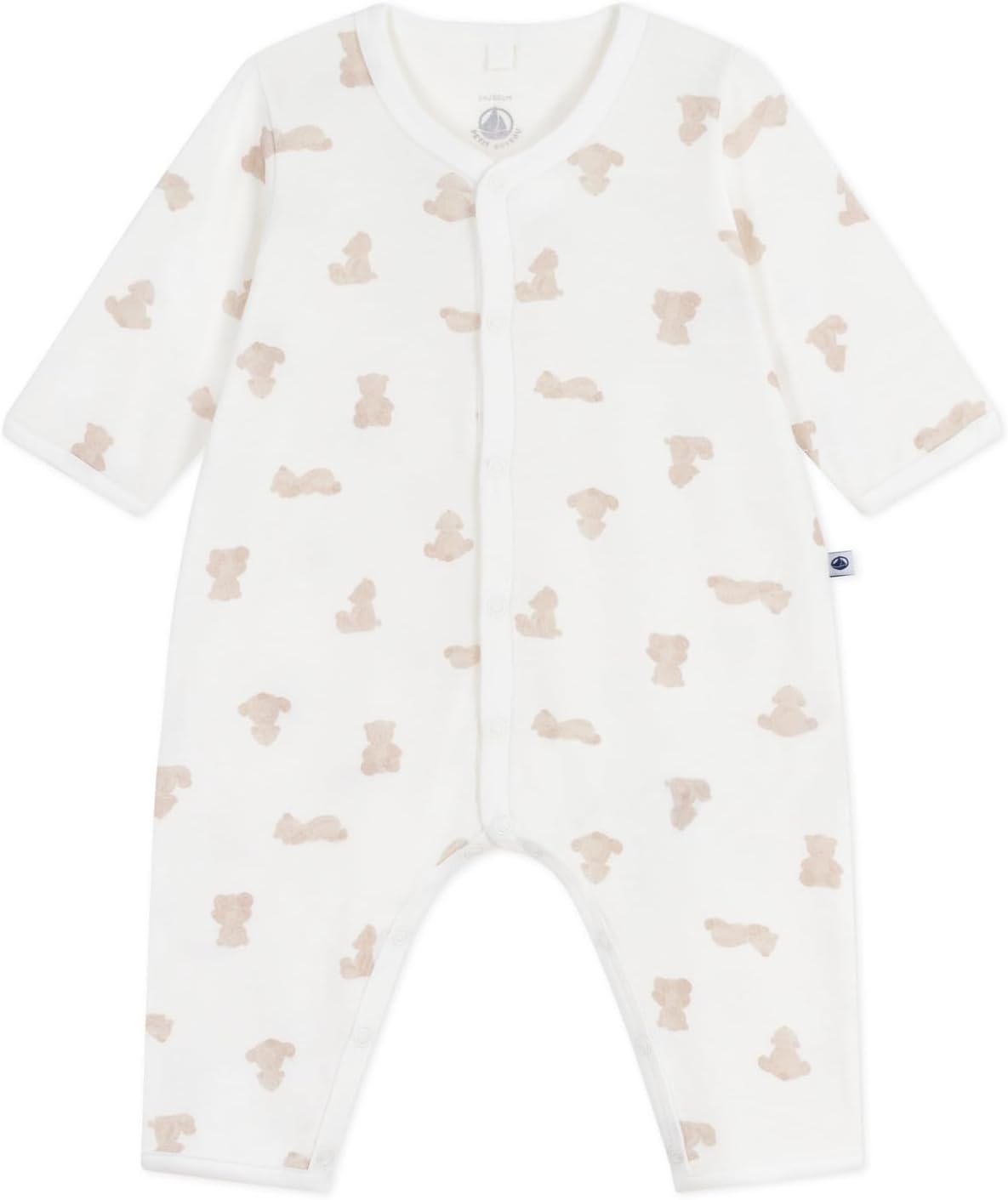 Thumbnail 3 de Petit Bateau pyjama bébé sans pieds en coton imprimé ours (lot de 1)