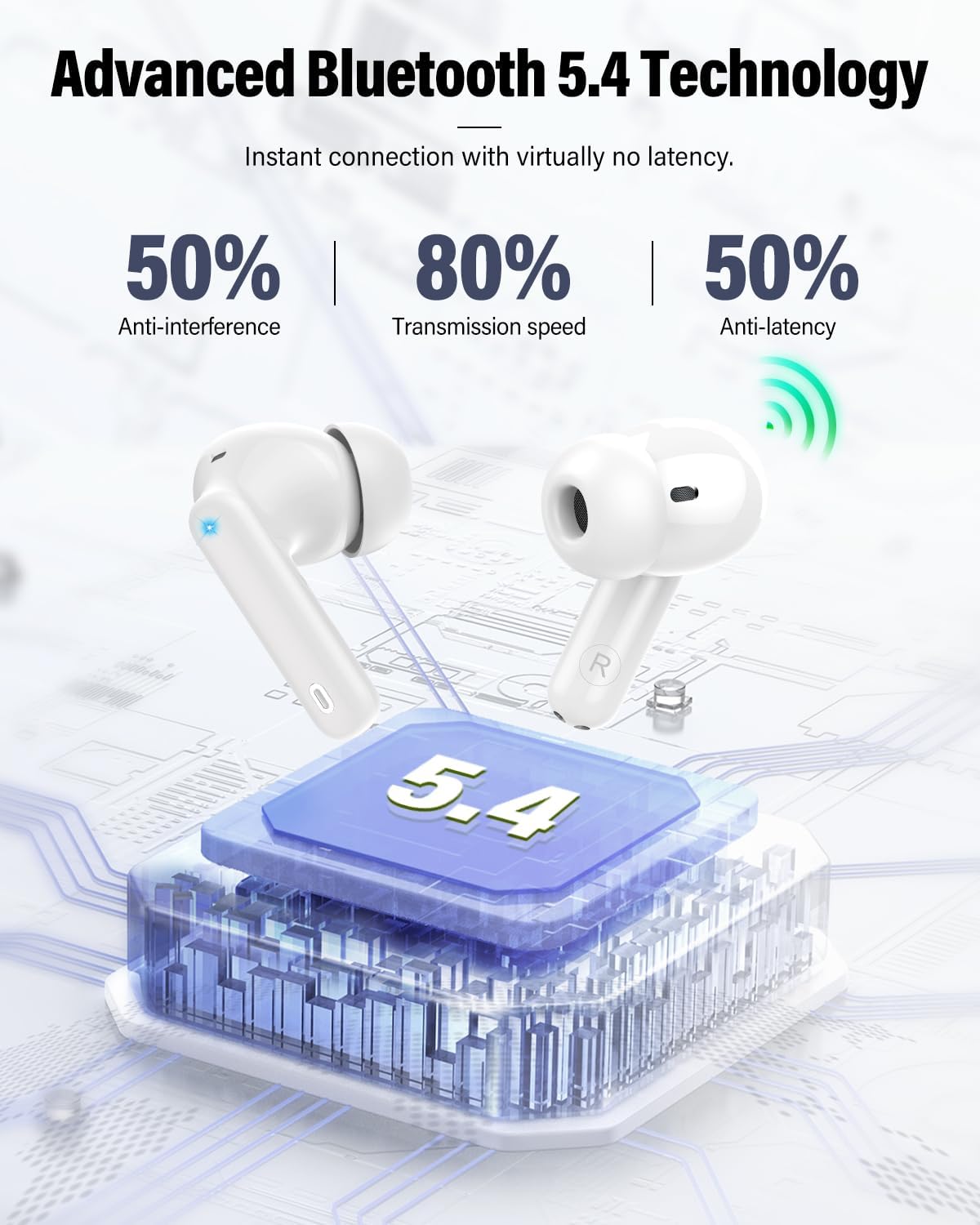 Thumbnail 3 de Btootos Wireless Earbuds 36h