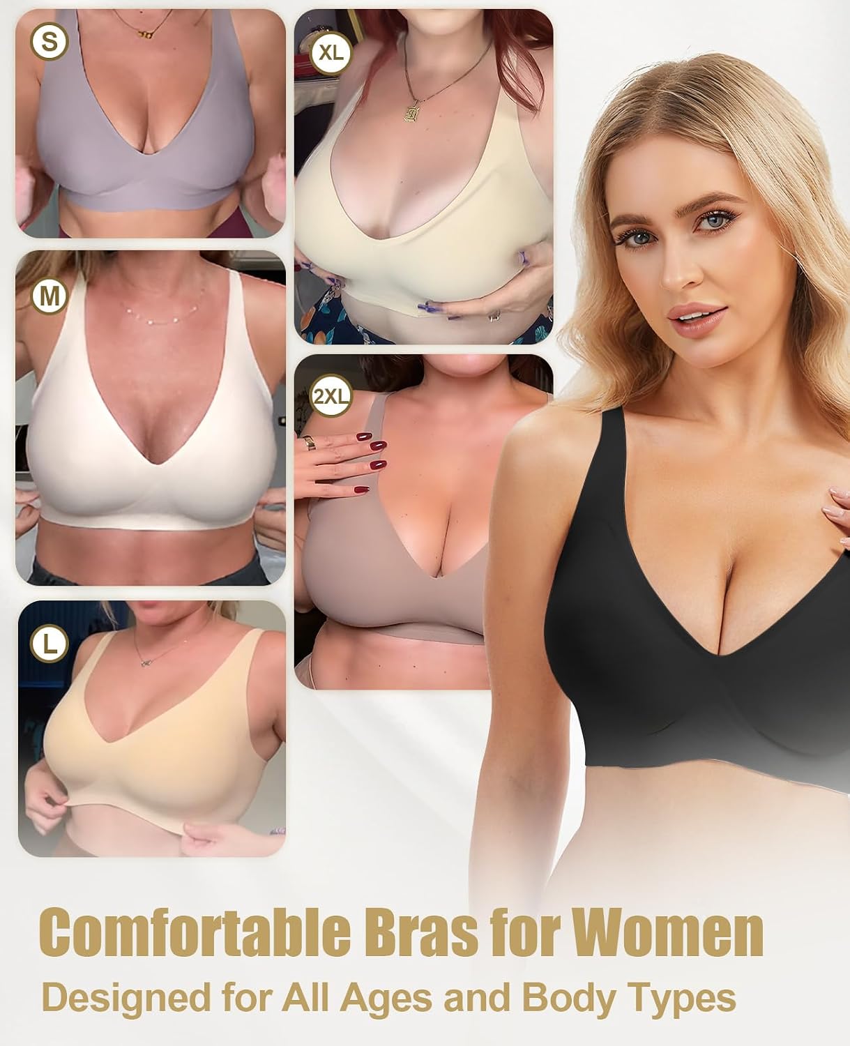 Detalle 1 de VRCOMFY Wireless Bra