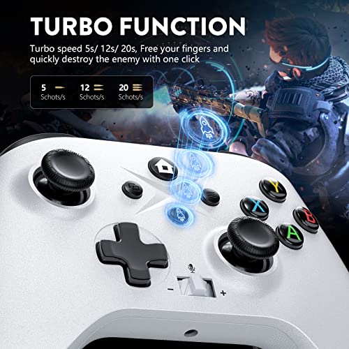 Detalle de Dinosoo Wireless Controller für Xbox Series X|S, Xbox One und PC – Vielseitige 2,4-GHz-Verbindung
