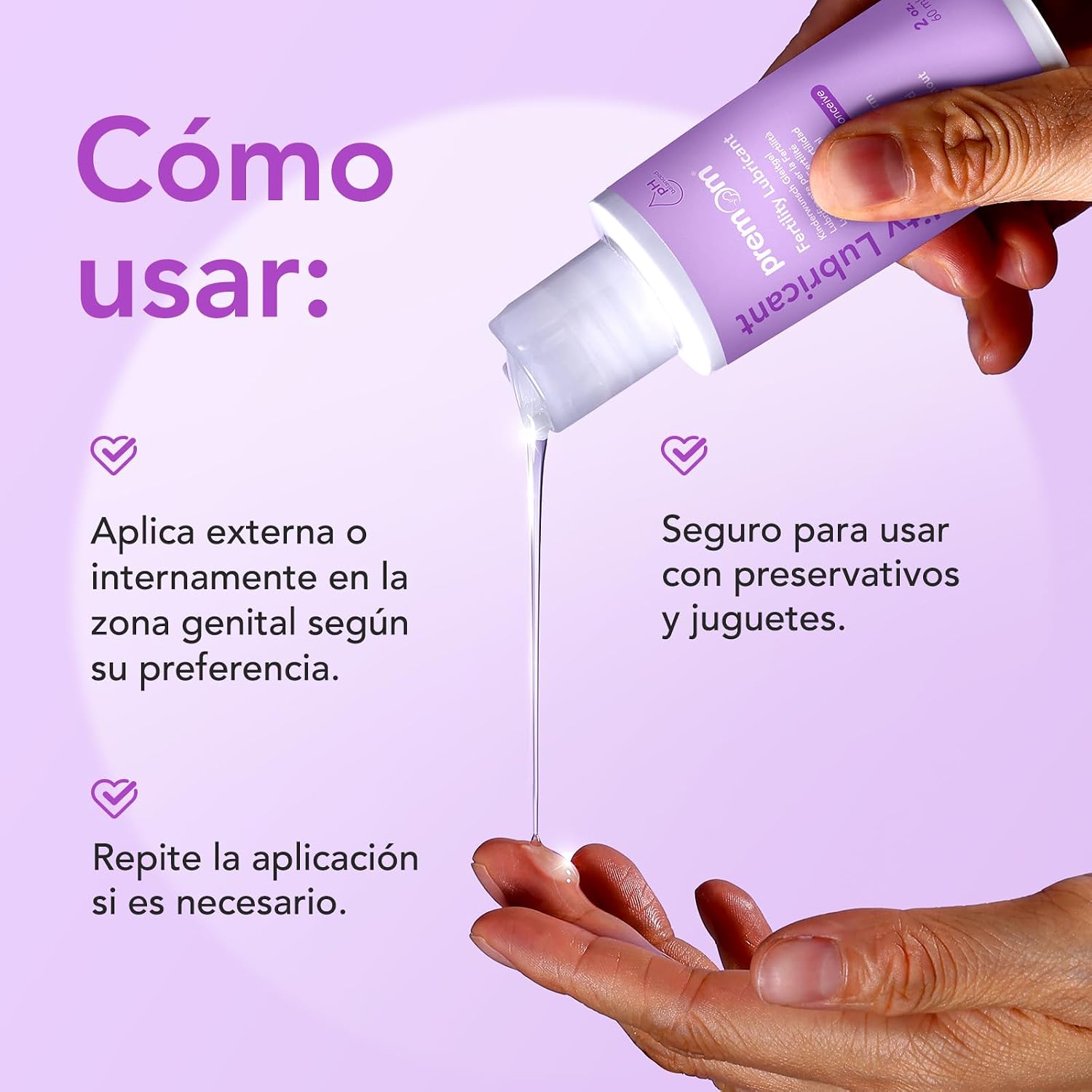 Detalle 2 de Premom Lubricante de Fertilidad 60 ml