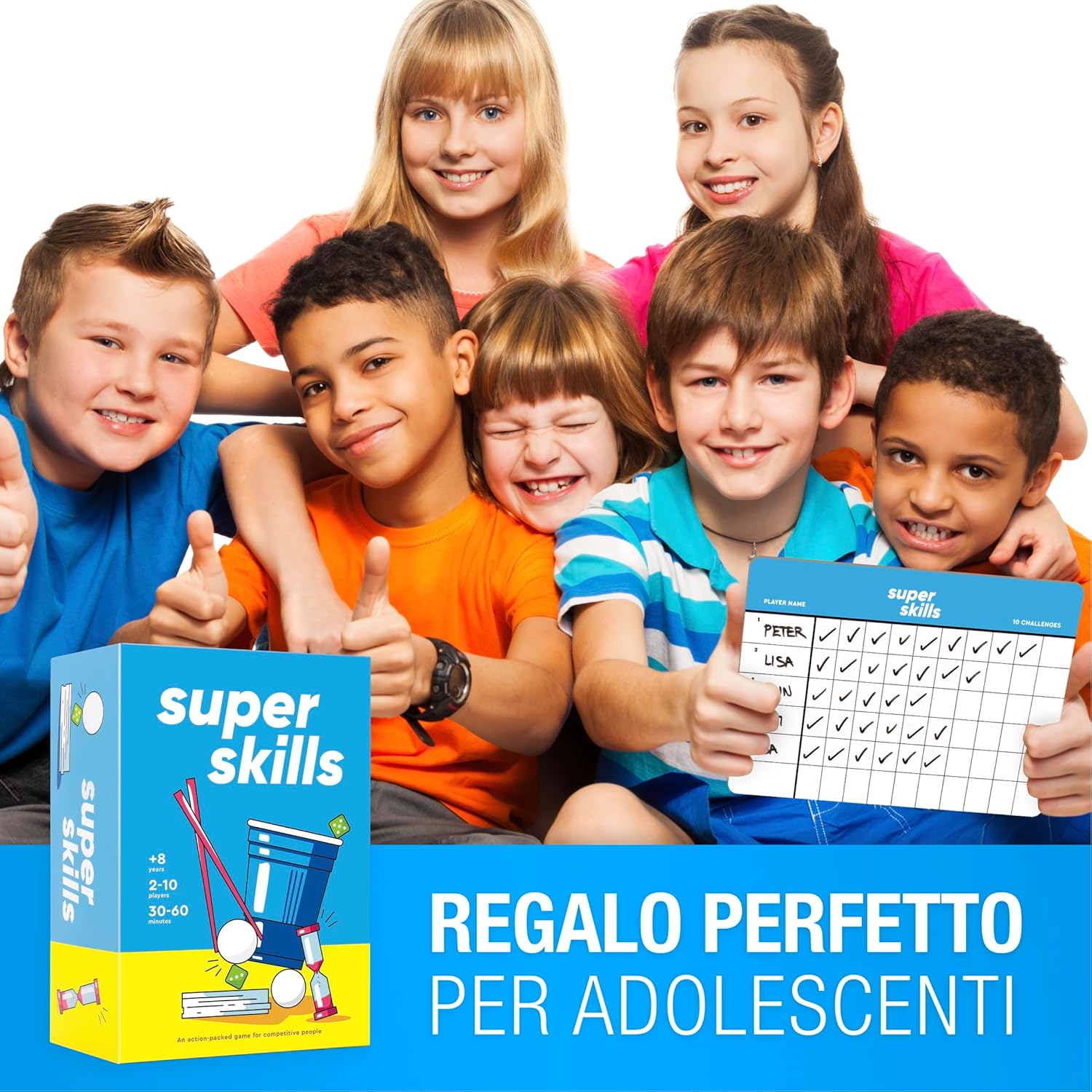 Thumbnail 5 de The World Game Super Skills Italiano – Gioco d'Azione: sfide varie per serate in famiglia