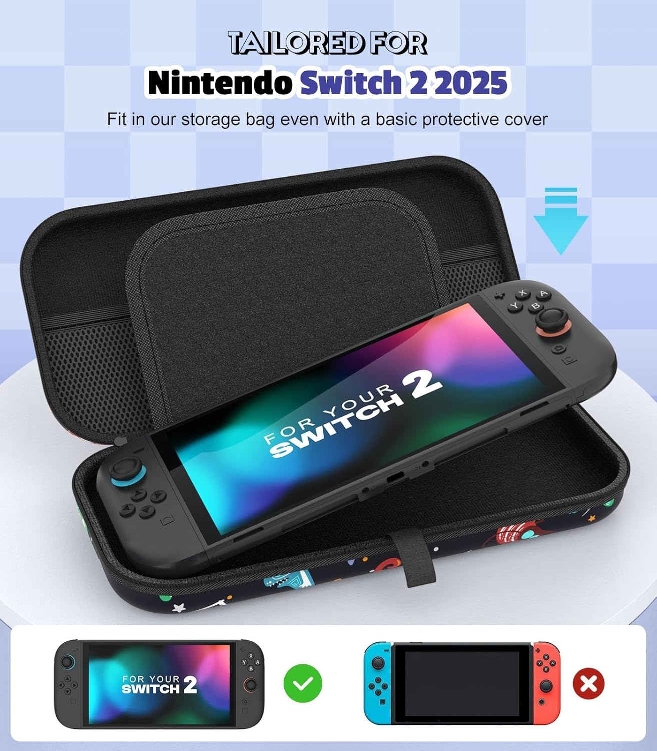 Detalle 2 de MoKo Switch 2 Carrying Case 10