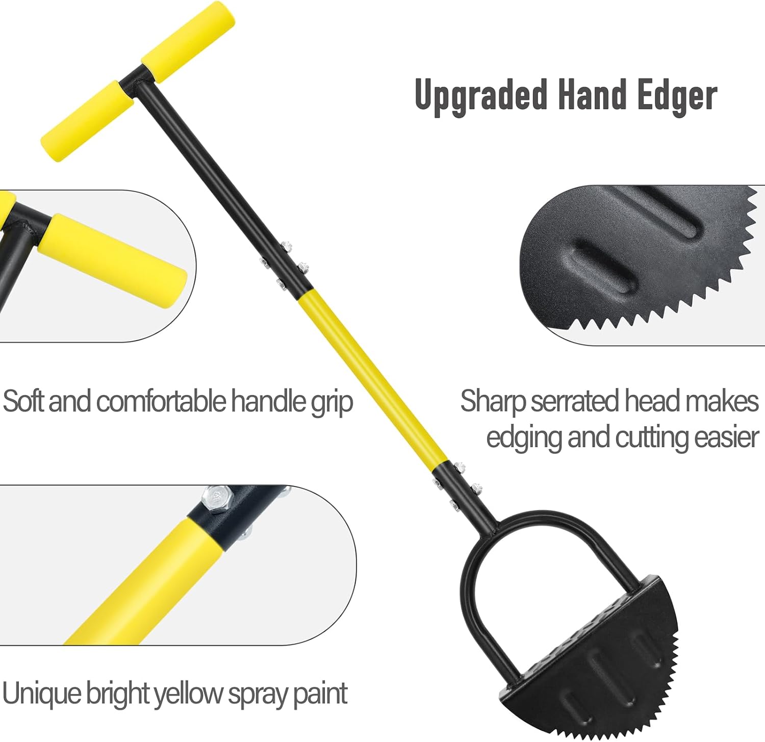Detalle 2 de Byhagern Manual Lawn Edger, Carbon Steel