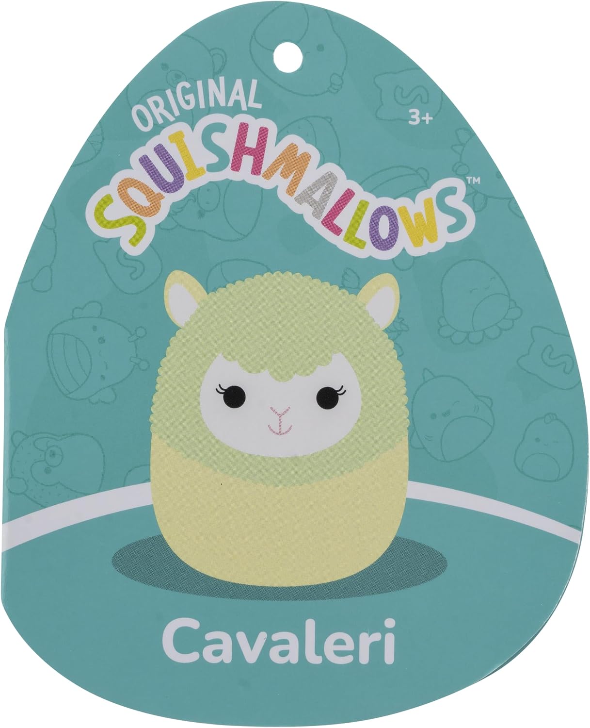 Thumbnail 5 de Squishmallows Original 14in Cavaleri lime alpaca plush