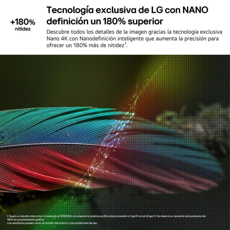 Thumbnail 2 de LG NanoCell 75NU850B6LA: TV 75" 4K UHD con WebOS, HDR10 y Dolby Digital Plus