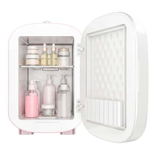Thumbnail 1 de Cecotec CoolingBeauty 4000 Mirror Rose, nevera cosmética de 4 L con espejo LED
