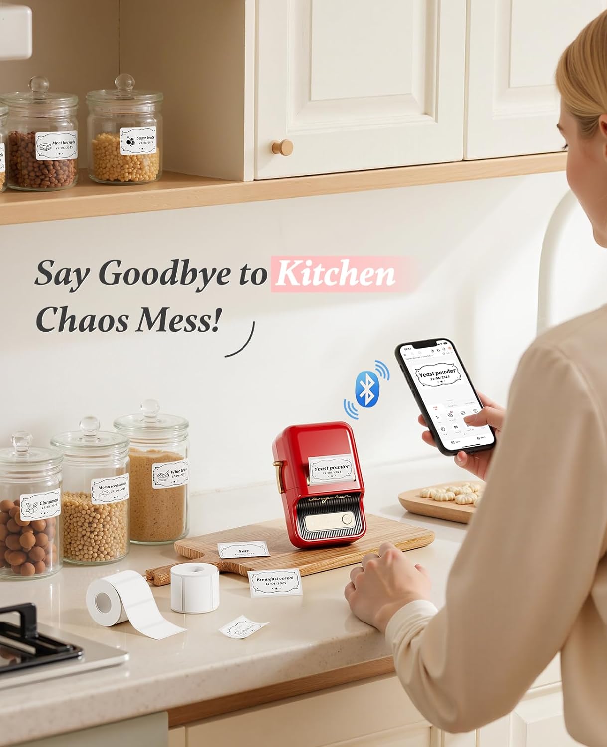 Thumbnail 1 de NIIMBOT B21 Mini etichettatrice termica 50×30 mm 🖨