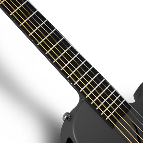 Detalle de Enya Nova Go Mini: Chitarra Acustica da Viaggio in Fibra di Carbonio 32