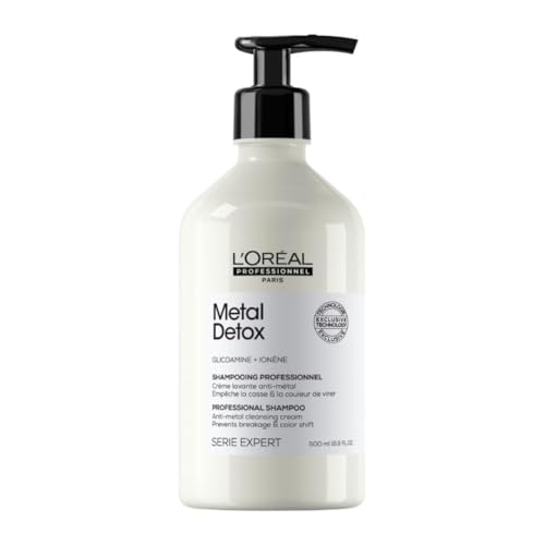 Detalle de L'Oréal Professionnel Champú Metal Detox 500 ml