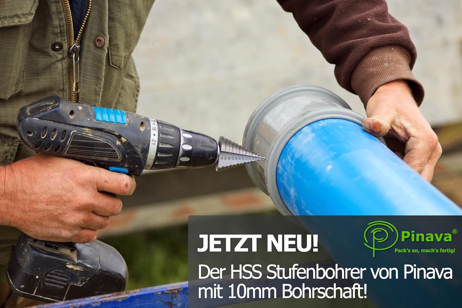 Thumbnail 5 de Pinava HSS Stufenbohrer 13 Stufen Konusbohrer 5-35 mm