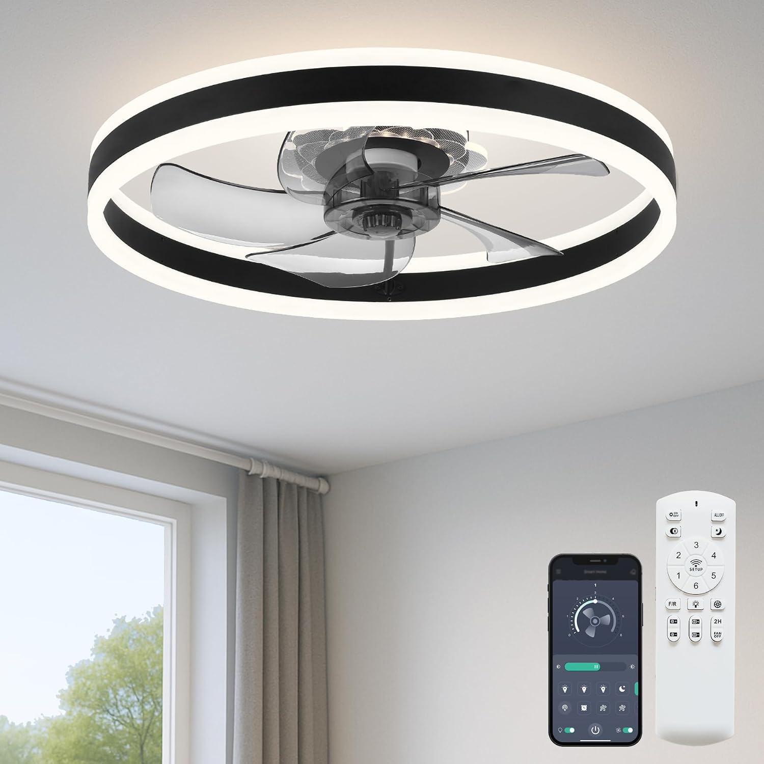 Detalle de Fszdorj 20-inch Ceiling Fan